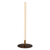 Dimond Black LED Table Lamp with On/Off Switch Round Metal Base by Ashcroft Furniture at Eve Furniture