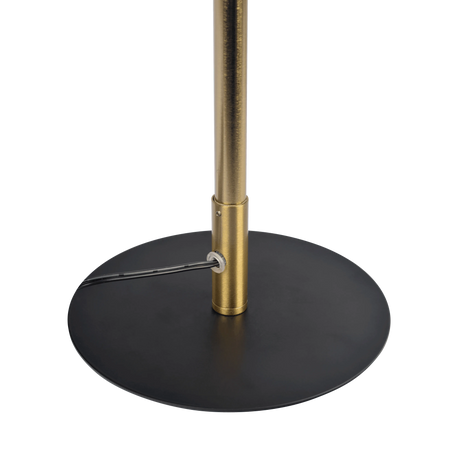 Dimond Black LED Table Lamp with On/Off Switch Round Metal Base by Ashcroft Furniture at Eve Furniture