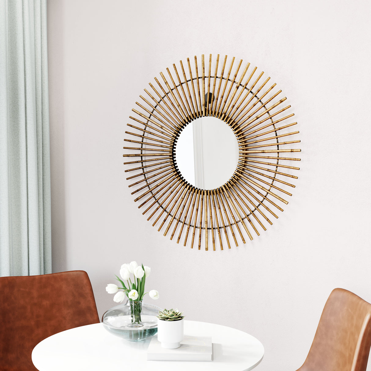 Dimond Gold Mirror by Zuomod at Eve Furniture