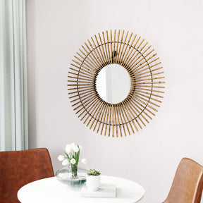 Dimond Gold Mirror by Zuomod at Eve Furniture