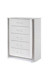 Dina Led White Platform Bedroom Set by New Era Innovations at Eve Furniture