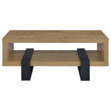 Dinard Mango Engineered Wood Cocktail Coffee Table by Coaster at Eve Furniture