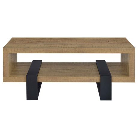 Dinard Mango Engineered Wood Cocktail Coffee Table by Coaster at Eve Furniture