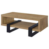 Dinard Mango Engineered Wood Cocktail Coffee Table by Coaster at Eve Furniture