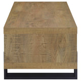 Dinard Mango Engineered Wood Cocktail Coffee Table by Coaster at Eve Furniture