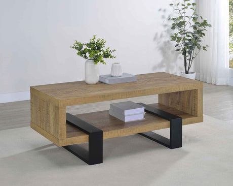 Dinard Mango Engineered Wood Cocktail Coffee Table by Coaster at Eve Furniture