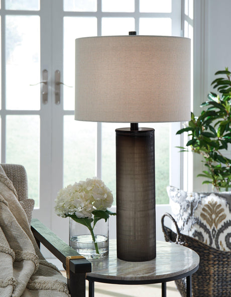 Dingerly Brown Table Lamp by Ashley at Eve Furniture
