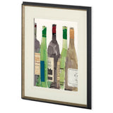 Dinner Party I by Samuel Dixon a Hand Embellished Textured Framed Art Print Matted under Glass by Mercana at Eve Furniture