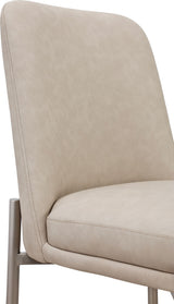 Dion Camel/Brushed Nickel Upholstered Counter Stool (Set of 2) by Modus Furniture at Eve Furniture