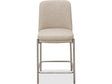 Dion Camel/Brushed Nickel Upholstered Counter Stool (Set of 2) by Modus Furniture at Eve Furniture