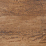 Dion I Brown Wood W/Black Metal Wall Shelf by Mercana at Eve Furniture