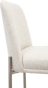 Dion Natural/Brushed Nickel Upholstered Bar Stool (Set of 2) by Modus Furniture at Eve Furniture