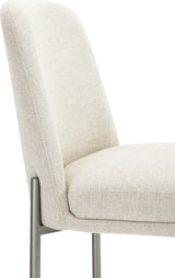 Dion Natural/Brushed Nickel Upholstered Counter Stool (Set of 2) by Modus Furniture at Eve Furniture