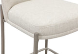 Dion Natural/Brushed Nickel Upholstered Counter Stool (Set of 2) by Modus Furniture at Eve Furniture
