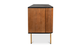 Dionne 4 Door Sideboard Brass by Moe's Home at Eve Furniture