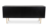 Dionne 4 Door Sideboard Brass by Moe's Home at Eve Furniture