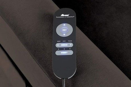 Dionysia Dark Gray Lift Chair by Furniture of America at Eve Furniture