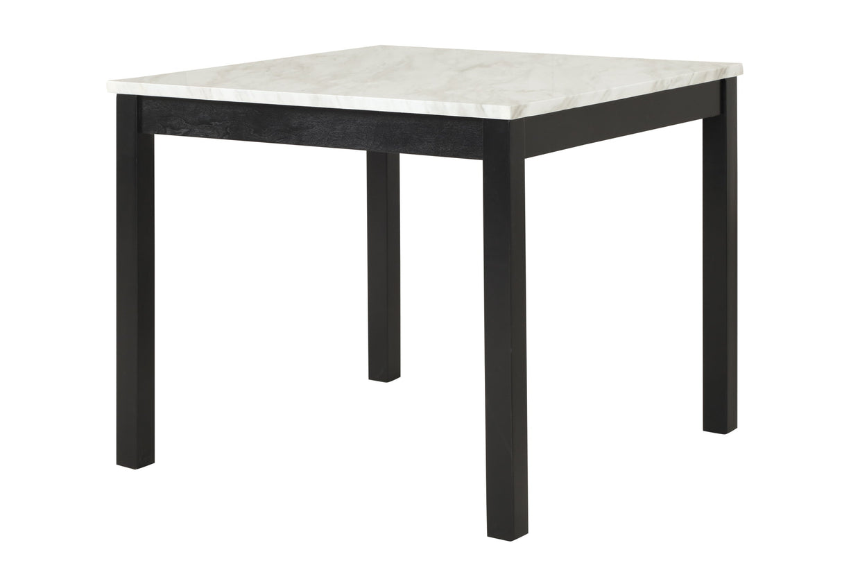 Dior PU Black 5-Piece Counter Height Set by Happy Homes at Eve Furniture