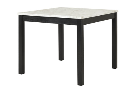 Dior PU Black 5-Piece Counter Height Set by Happy Homes at Eve Furniture