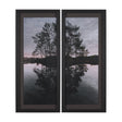Diptych (Set of 2) by Thomas Tepstad Berge Hand-Embellish TextureFramePhoto Print Matted under Glass by Mercana at Eve Furniture