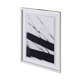 Directions II by Mercana Studio a Hand Embellished Textured Framed Art Print Matted under Glass by Mercana at Eve Furniture