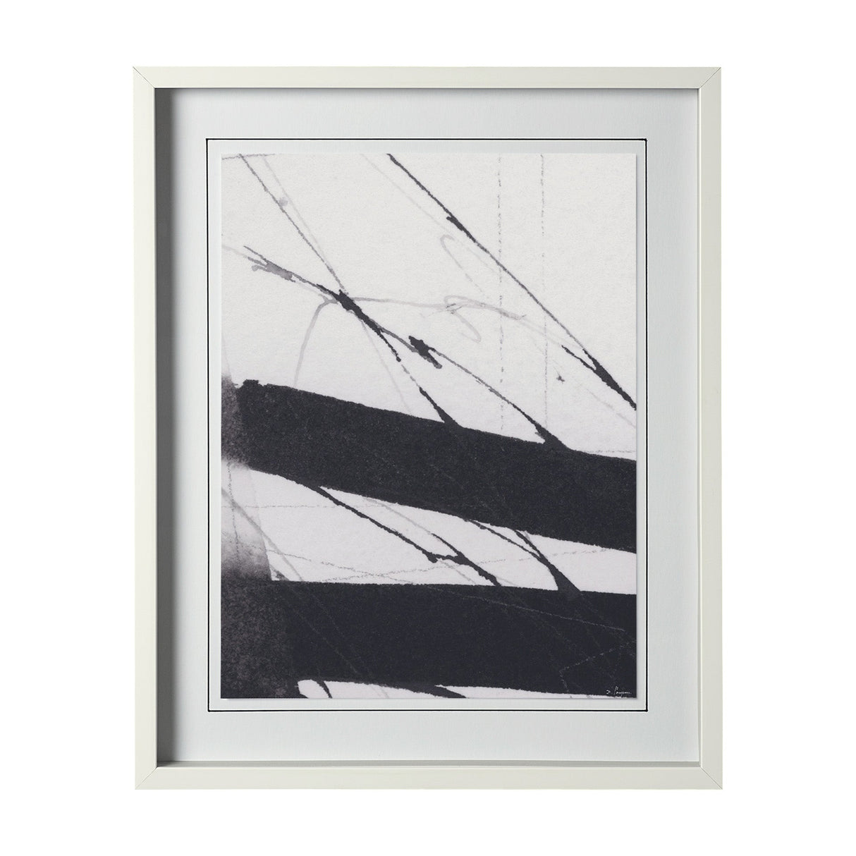 Directions II by Mercana Studio a Hand Embellished Textured Framed Art Print Matted under Glass by Mercana at Eve Furniture
