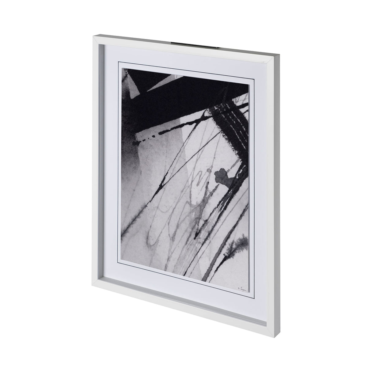 Directions VI by Mercana Studio a Hand Embellished Textured Framed Art Print Matted under Glass by Mercana at Eve Furniture