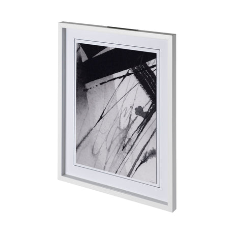 Directions VI by Mercana Studio a Hand Embellished Textured Framed Art Print Matted under Glass by Mercana at Eve Furniture