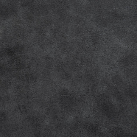 Direttore Black Iron Frame Black Leather Dining Chair by Mercana at Eve Furniture