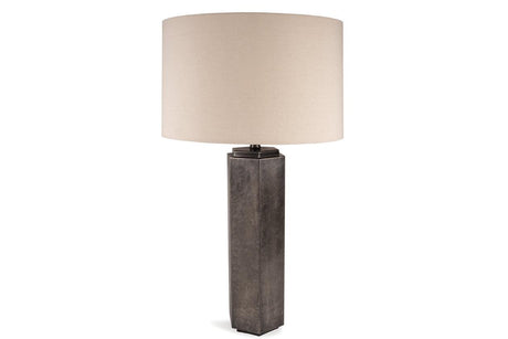 Dirkton Antique Pewter Finish Accent Lamp by Ashley at Eve Furniture