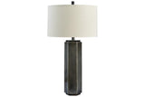 Dirkton Antique Pewter Finish Accent Lamp by Ashley at Eve Furniture