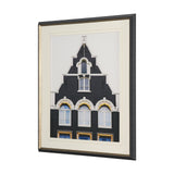 Discerning Domicile by Irene Sucocki Framed Art Print Matted under Glass by Mercana at Eve Furniture