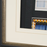 Discerning Domicile by Irene Sucocki Framed Art Print Matted under Glass by Mercana at Eve Furniture