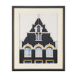 Discerning Domicile by Irene Sucocki Framed Art Print Matted under Glass by Mercana at Eve Furniture