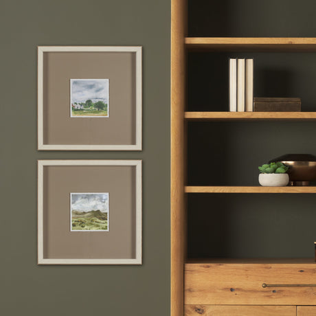 Discovery (Set of 2) by Ira Havuka Hand-Embellished Framed Artwork Matted under Glass by Mercana at Eve Furniture