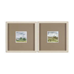 Discovery (Set of 2) by Ira Havuka Hand-Embellished Framed Artwork Matted under Glass by Mercana at Eve Furniture