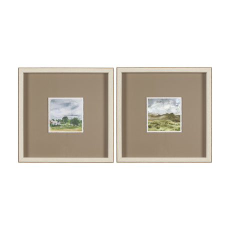 Discovery (Set of 2) by Ira Havuka Hand-Embellished Framed Artwork Matted under Glass by Mercana at Eve Furniture