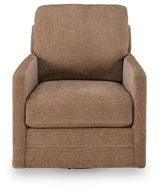 Dishford Cinnamon Swivel Accent Chair