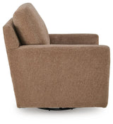 Dishford Cinnamon Swivel Accent Chair