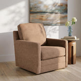 Dishford Cinnamon Swivel Accent Chair