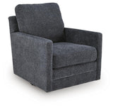 Dishford Storm Swivel Accent Chair by Ashley at Eve Furniture