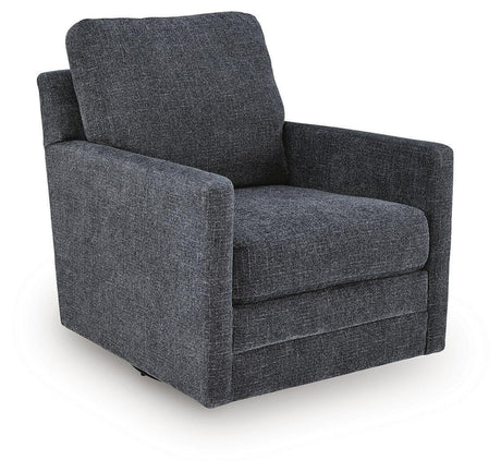 Dishford Storm Swivel Accent Chair by Ashley at Eve Furniture