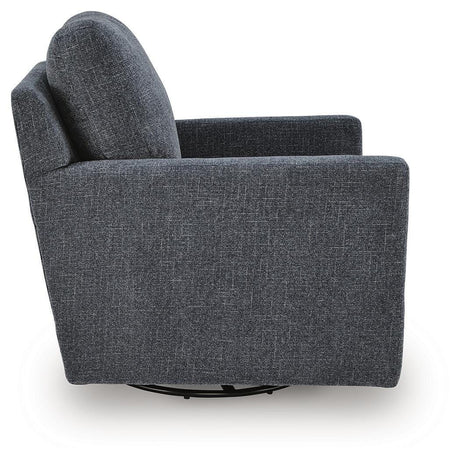 Dishford Storm Swivel Accent Chair by Ashley at Eve Furniture