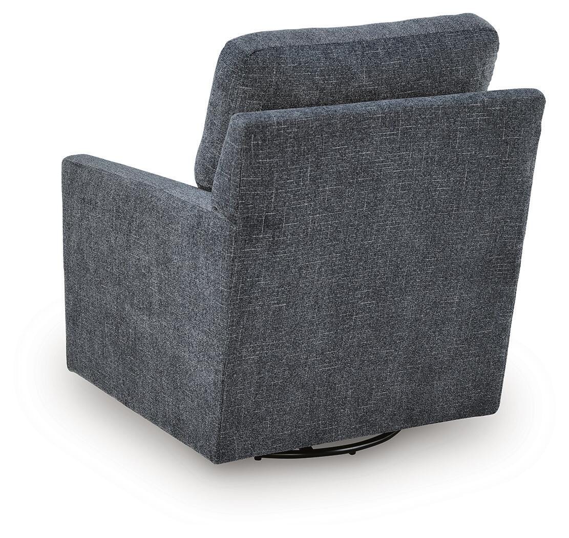Dishford Storm Swivel Accent Chair by Ashley at Eve Furniture