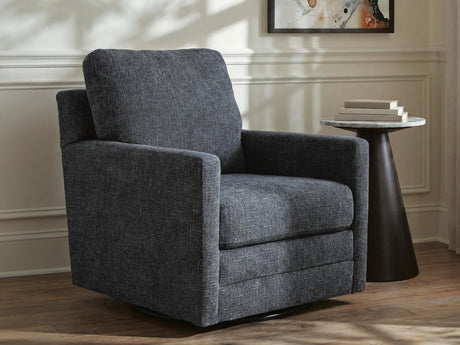 Dishford Storm Swivel Accent Chair by Ashley at Eve Furniture