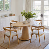 Disque Natural Dining Table by Zuomod at Eve Furniture