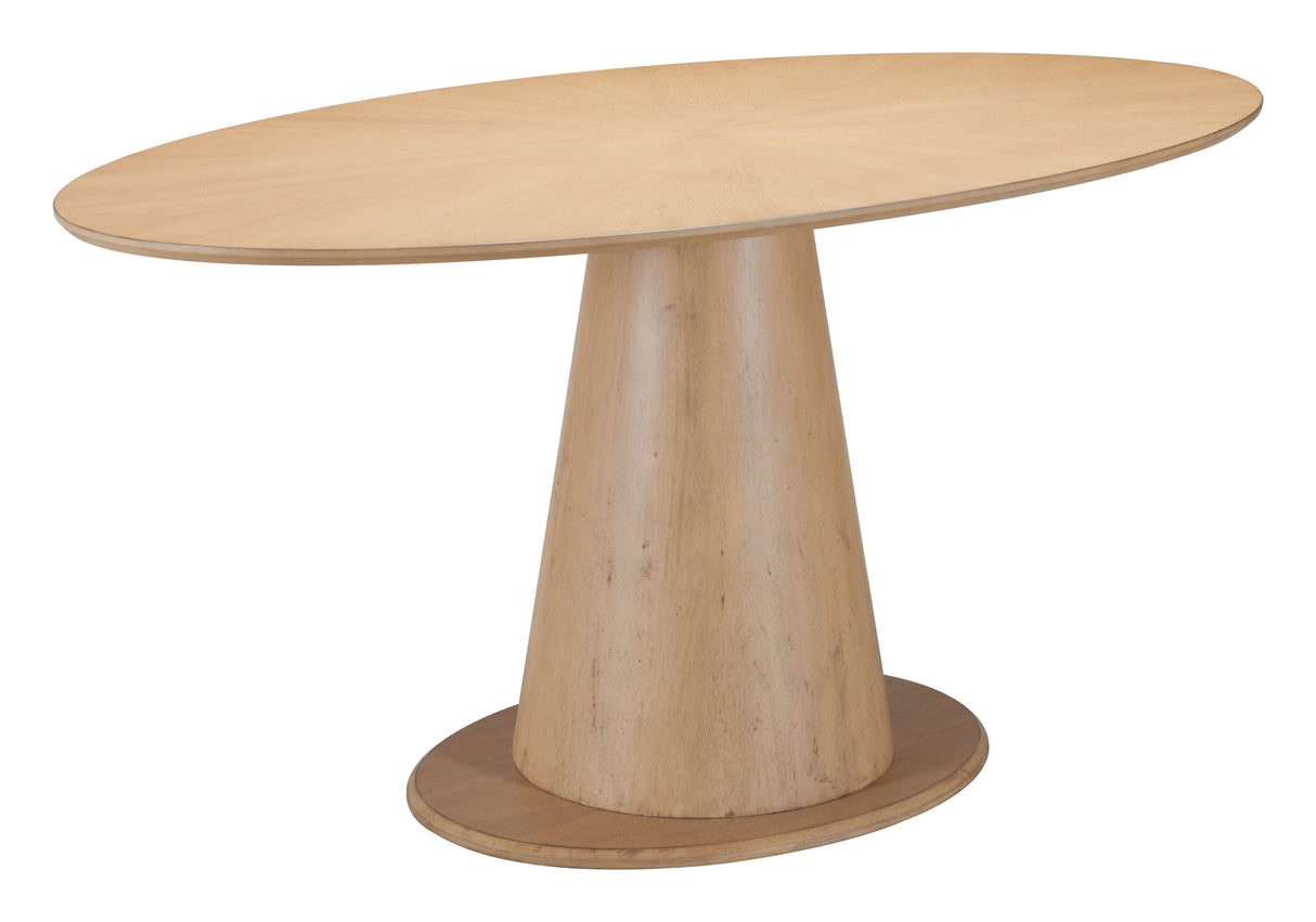 Disque Natural Dining Table by Zuomod at Eve Furniture