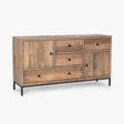 Dita 4 Drawer 2 Door Buffet by Classic Home at Eve Furniture