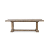 Dita Natural Pine Dining Table by Classic Home at Eve Furniture