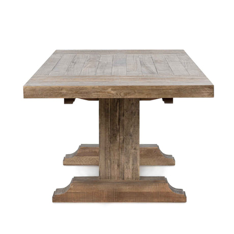 Dita Warm Natural Extendable Dining Table by Classic Home at Eve Furniture